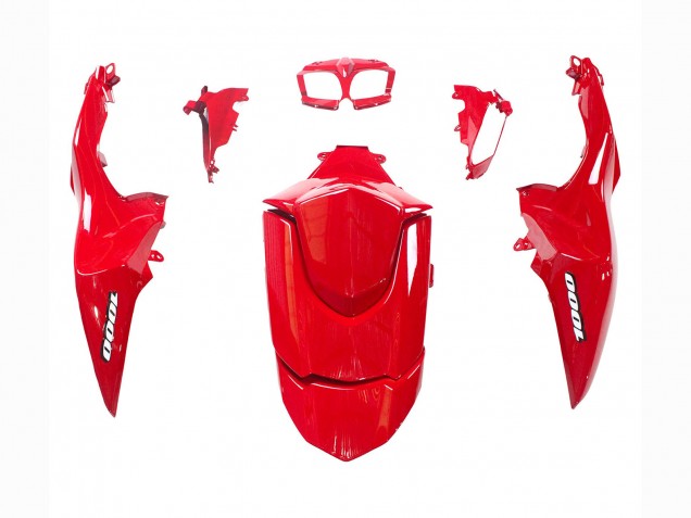 2009-2016 Suzuki GSXR 1000 Motorcycle Fairing Kits - Glossy Black Red Canada