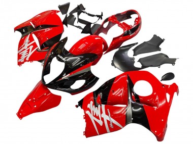 1996-2007 Suzuki GSXR 1300 Hayabusa Motorcycle Fairings - Red Black Hayabusa Canada