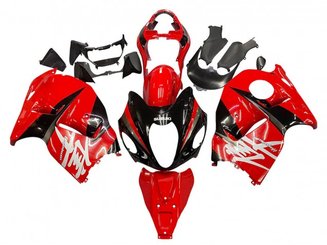 1996-2007 Suzuki GSXR 1300 Hayabusa Motorcycle Fairings - Red Black Hayabusa Canada