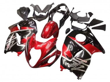 1996-2007 Suzuki GSXR 1300 Hayabusa Motorcycle Fairings - Red Glossy Black Hayabusa Canada