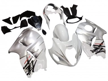 1996-2007 Suzuki GSXR 1300 Hayabusa Motorcycle Fairings - White Silver Hayabusa Canada
