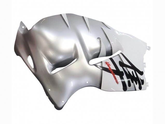 1996-2007 Suzuki GSXR 1300 Hayabusa Motorcycle Fairings - White Silver Hayabusa Canada