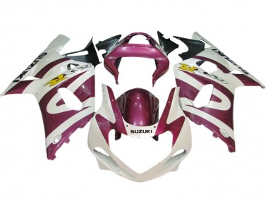 2001-2003 Suzuki GSXR 600 / GSXR 750 Motorcycle Fairings - White Pink Yellow Canada