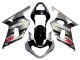 2001-2003 Suzuki GSXR 600 / GSXR 750 Motorcycle Fairing - Silver Glossy Black Red Canada