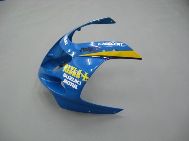 2001-2003 Suzuki GSXR 600 / GSXR 750 Motorcycle Fairings - Blue Yellow Black Motul Rizla Canada