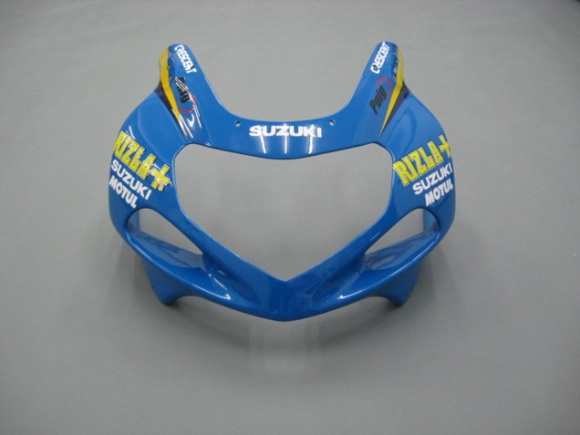2001-2003 Suzuki GSXR 600 / GSXR 750 Motorcycle Fairings - Blue Yellow Black Motul Rizla Canada
