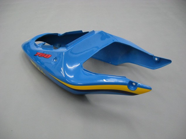 2001-2003 Suzuki GSXR 600 / GSXR 750 Motorcycle Fairings - Blue Yellow Black Motul Rizla Canada