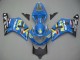 2001-2003 Suzuki GSXR 600 / GSXR 750 Motorcycle Fairings - Blue Yellow Black Motul Rizla Canada