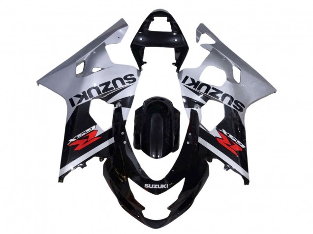 2001-2003 Suzuki GSXR 600 / GSXR 750 Motorcycle Fairings - Silver Glossy Black Red Canada