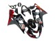 2004-2005 Suzuki GSXR 600 / GSXR 750 Motorcycle Fairings - Black Grey Red Canada