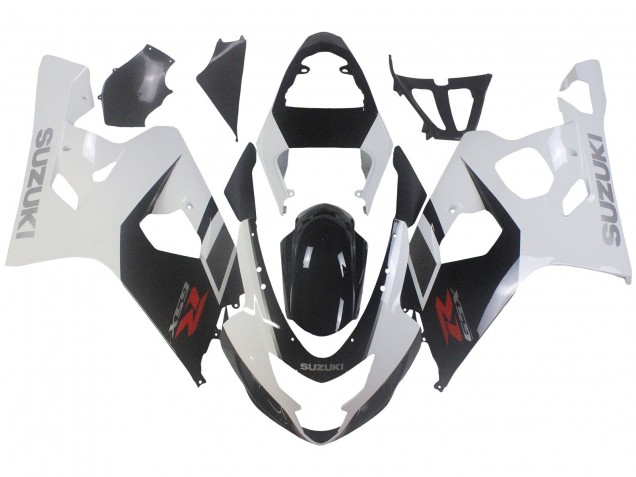 2004-2005 Suzuki GSXR 600 / GSXR 750 Motorcycle Fairings - White Black Red Canada