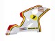 2004-2005 Suzuki GSXR 600 / GSXR 750 Motorcycle Fairings - White Red Yellow Michelin Texaon Heron 7 Canada