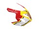 2004-2005 Suzuki GSXR 600 / GSXR 750 Motorcycle Fairings - White Red Yellow Michelin Texaon Heron 7 Canada