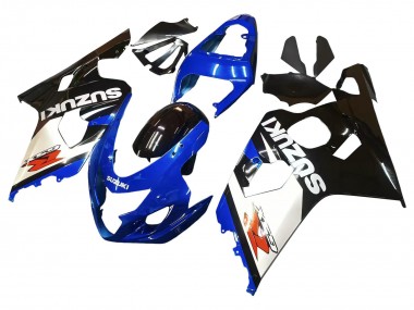 2004-2005 Suzuki GSXR 600 / GSXR 750 Motorcycle Fairings - Blue White Black Canada