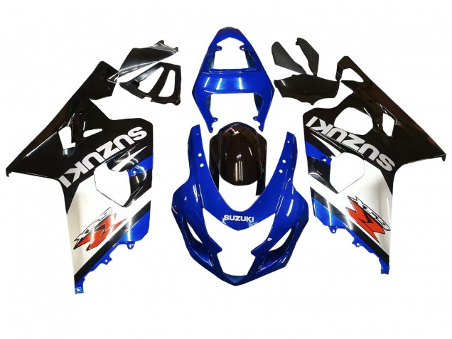 2004-2005 Suzuki GSXR 600 / GSXR 750 Motorcycle Fairings - Blue White Black Canada