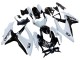 2008-2010 Suzuki GSXR 600 / GSXR 750 Motorcycle Fairing - White Black Canada