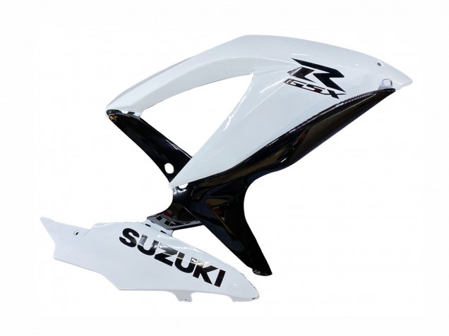 2008-2010 Suzuki GSXR 600 / GSXR 750 Motorcycle Fairing - White Black Canada