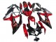 2008-2010 Suzuki GSXR 600 / GSXR 750 Motorcycle Fairings - Red Glossy Black Canada