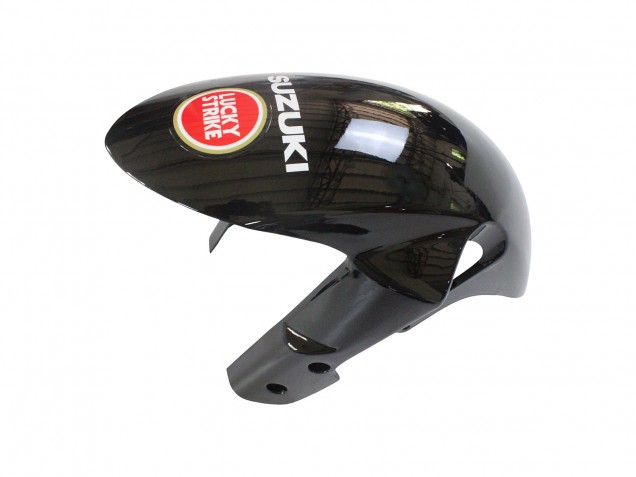 2008-2010 Suzuki GSXR 600 / GSXR 750 Motorcycle Fairings - Glossy Black Red White Motul Lucky Strike Canada
