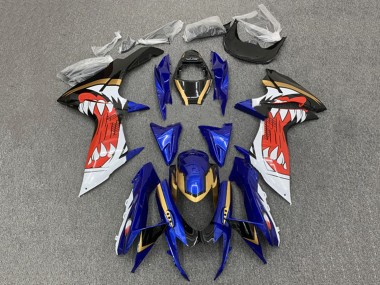2011-2024 Suzuki GSXR 600 / GSXR 750 Motorcycle Fairings - Blue Gold Red Black Canada