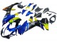 2011-2024 Suzuki GSXR 600 / GSXR 750 Motorcycle Fairings - Blue Yellow Canada