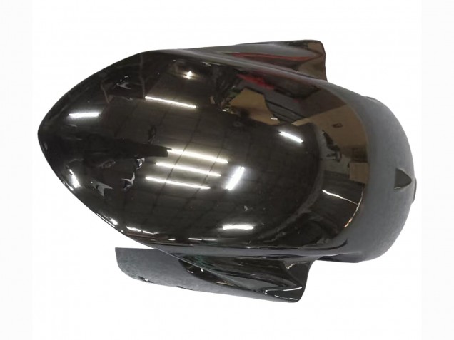 2011-2024 Suzuki GSXR 600 / GSXR 750 Motorcycle Fairings - Glossy Black Red Flame Canada