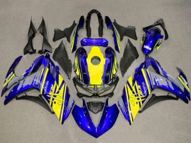 2015-2018 Yamaha YZF R3/R25 Motorcycle Fairing - Yellow Blue Black Monster Canada