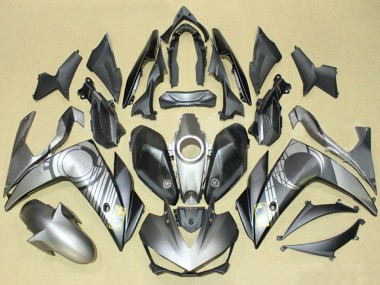 2015-2018 Yamaha YZF R3/R25 Motorcycle Fairings - Grey Black Canada