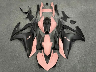 2015-2018 Yamaha YZF R3/R25 Motorcycle Fairings - Pink Matte Black Canada