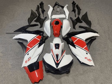 2015-2018 Yamaha YZF R3/R25 Motorcycle Fairing - White Red Black Canada