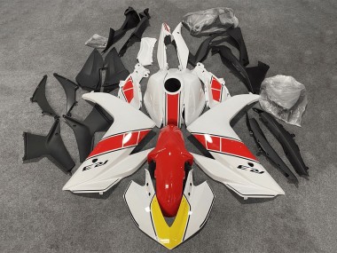 2015-2018 Yamaha YZF R3/R25 Motorcycle Fairings - White Red Black Canada