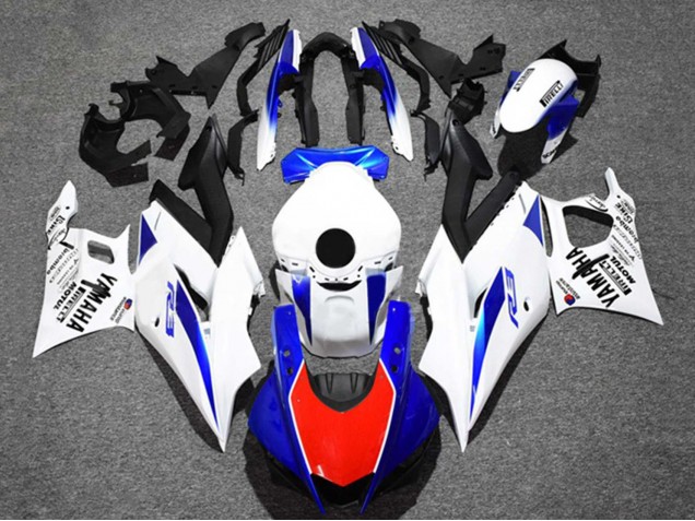 2019-2021 Yamaha YZF R3/R25 Motorcycle Fairings - White Blue Red Black Canada