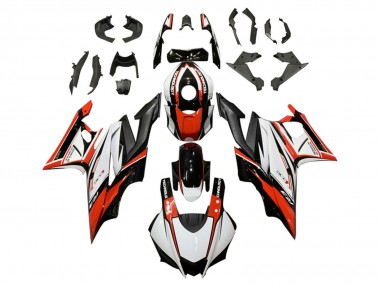 2019-2021 Yamaha YZF R3/R25 Motorcycle Fairing - White Red Black Canada