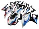 2019-2021 Yamaha YZF R3/R25 Motorcycle Fairings - White Blue Red Glossy Black Canada