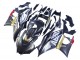 2022-2024 Yamaha YZF R3/R25 Motorcycle Fairings - Black Carbon Fiber Style Gold Red ABBOT Canada