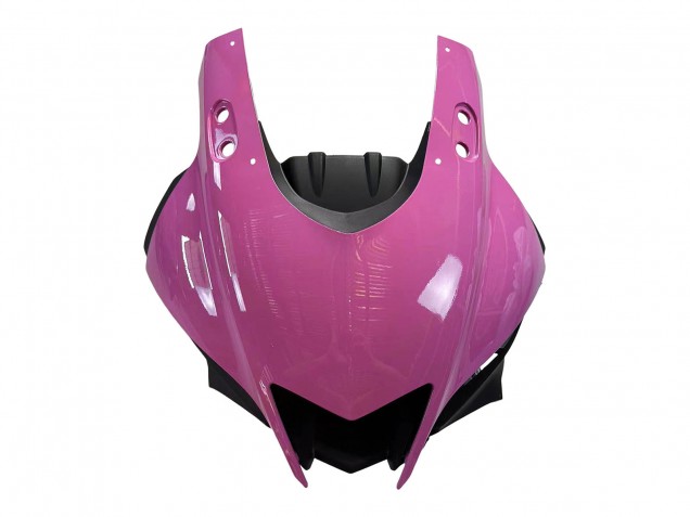 2022-2024 Yamaha YZF R3/R25 Motorcycle Fairings - Pink Glossy Black Monster Canada