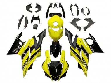 2022-2024 Yamaha YZF R3/R25 Motorcycle Fairings - Yellow Black Canada