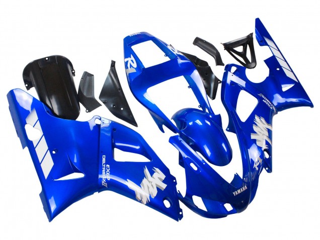 1998-1999 Yamaha YZF 1000 R1 Motorcycle Fairings - Blue White Canada