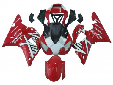 1998-1999 Yamaha YZF 1000 R1 Motorcycle Fairings - Red White Black Dunlop Canada
