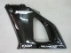 2000-2001 Yamaha YZF 1000 R1 Motorcycle Fairings - Glossy Black White Decal Canada