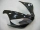 2000-2001 Yamaha YZF 1000 R1 Motorcycle Fairings - Glossy Black White Decal Canada
