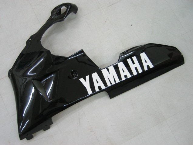 2000-2001 Yamaha YZF 1000 R1 Motorcycle Fairings - Glossy Black White Decal Canada