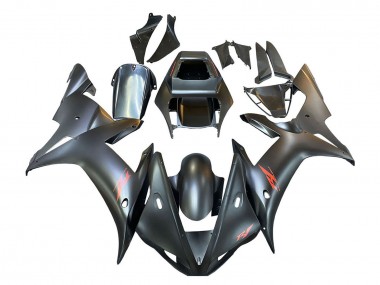 2002-2003 Yamaha YZF 1000 R1 Motorcycle Fairings - Matte Black Red Canada