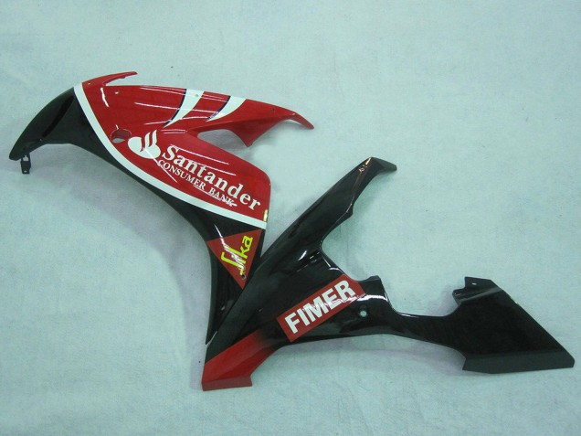 2004-2006 Yamaha YZF 1000 R1 Motorcycle Fairings - Red White Black Green Volvo Jika Fimer Santander Canada