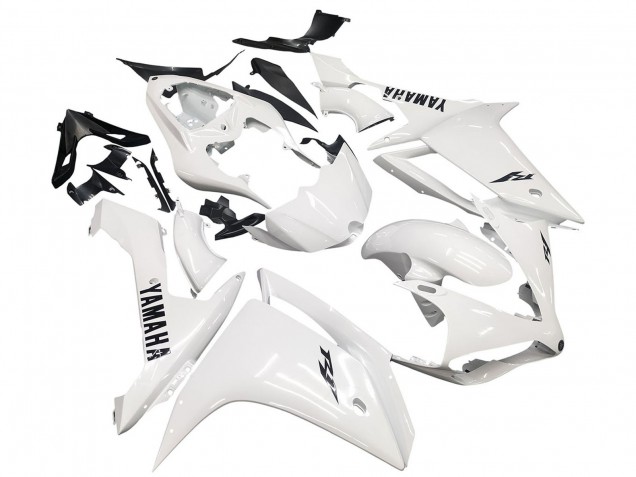 2007-2008 Yamaha YZF 1000 R1 Motorcycle Fairings - White Black Canada