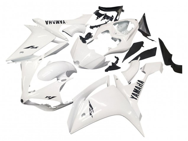 2007-2008 Yamaha YZF 1000 R1 Motorcycle Fairings - White Black Canada