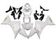 2012-2014 Yamaha YZF 1000 R1 Motorcycle Fairings - White Gold Decals Canada