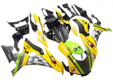2015-2019 Yamaha YZF 1000 R1 Motorcycle Fairings - Yellow Green Shark Canada