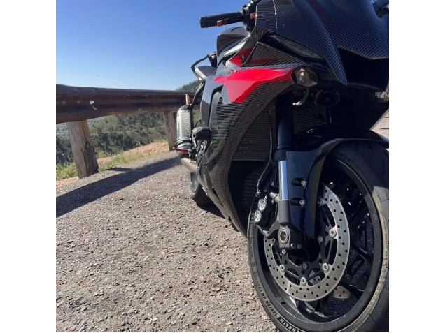 2020-2025 Yamaha YZF 1000 R1 Motorcycle Fairings - Black Carbon Fiber Red Canada