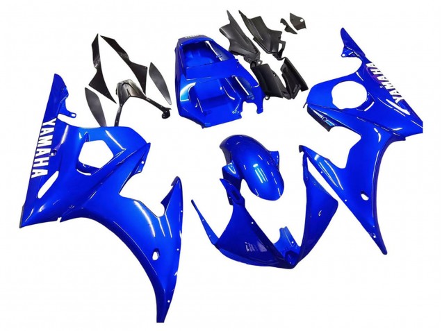 2006-2009 Yamaha YZF R6S Motorcycle Fairings - Blue Canada